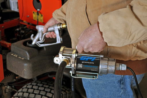 G8P 12V 30 LPM Portable Fuel Transfer Pump.
