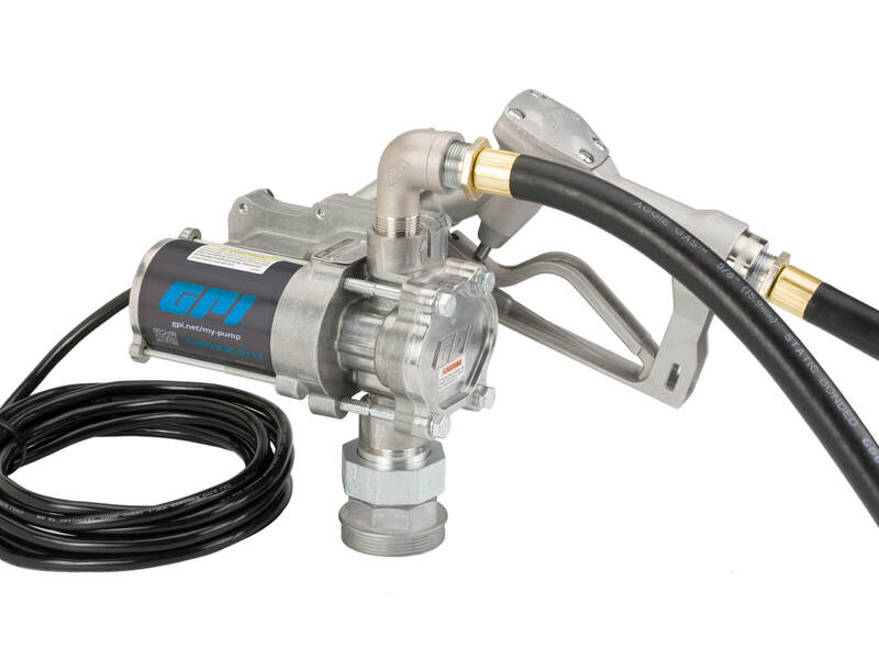 EZ-8 12V 30 LPM Fuel Transfer Pump - GPI Fuel Transfer Pumps